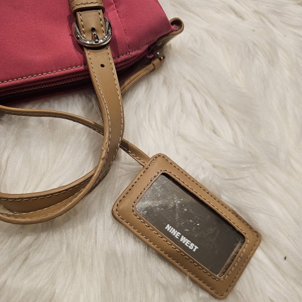 Vintage Pink Nylon Mini Handbag - Picture 13 of 16